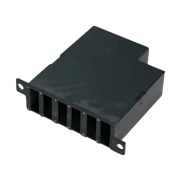 How far is the distribution box from the controlled equipment 